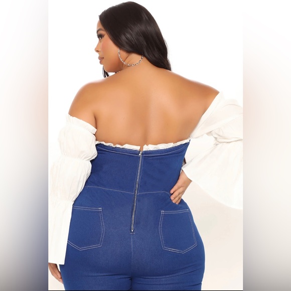 Denim jumpsuit - Picture 8 of 13